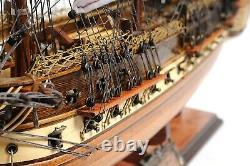 Old Ironsides WOOD SHIP 29 Display Model USS Constitution Collectible Warship