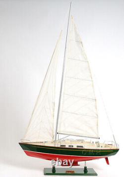 Omega 46 Sailboat Wooden Sloop Model Yacht 30 Handcrafted Fully Assembled Boat