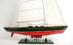 Omega 46 Sailboat Wooden Sloop Model Yacht 30 Handcrafted Fully Assembled Boat