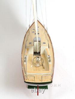 Omega 46 Sailboat Wooden Sloop Model Yacht 30 Handcrafted Fully Assembled Boat