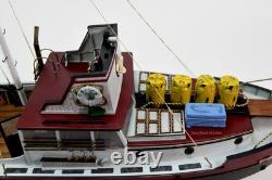Orca Shark Hunter Boat Wooden Model Designed for RC