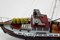 Orca Shark Hunter Boat Wooden Model Designed for RC