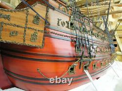 Oversize 90 Sovereign of the Seas SHIP MODEL Solid Wood Replica Nautical Decor
