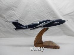 P6M-2 Seamaster Martin Flying Boat Airplane Desktop Kiln Wood Model Small New