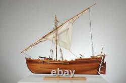 PANART LANCIA-Scale Model Ship, Sailing Boat Model, Wooden Boat Ornament