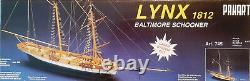 PANART Model Kit LYNX 1812 Baltimore Clipper Schooner 1/62 SCALE