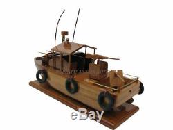 PBR MkII Patrol Boat River Vietnam Brown Water Navy Seal Wood Wooden Model New