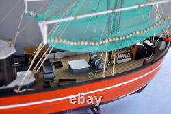 PELLWORM Modern Crab Fishing Boat Scale 1/48 Wood Model Ship Kit Yuanqing