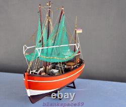 PELLWORM Modern Crab Fishing Boat Scale 1/48 Wood Model Ship Kit Yuanqing