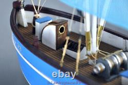 PELLWORM Modern Crab Fishing Boat Scale 1/48 Wood Model Ship Kit Yuanqing