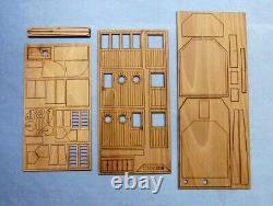 PELLWORM Modern Crab Fishing Boat Scale 1/48 Wood Model Ship Kit Yuanqing