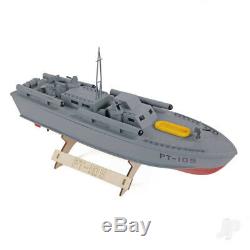 PT-109 Patrol Torpedo Boat (410mm) Wood RC Model Kit