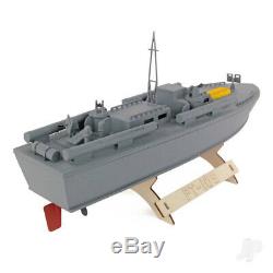 PT-109 Patrol Torpedo Boat (410mm) Wood RC Model Kit