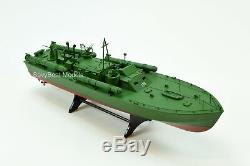 PT Boat 109 John F. Kennedy in WW II Wooden Boat Model 26