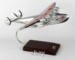 Pan Am Boeing 314 Dixie Clipper Desk Display Flying Boat Model 1/100 ES Airplane