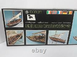 Panart Whaling Boat Wooden Ship Model Kit -Lancia Balenlera- Art 002! READ