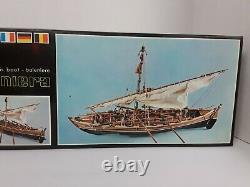 Panart Whaling Boat Wooden Ship Model Kit Lancia Balenlera Art 002 Read