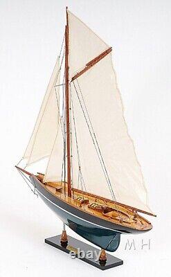 Pen Duick SAILBOAT MODEL Painted Wood Sailing Boat Yacht Display Nautical Decor