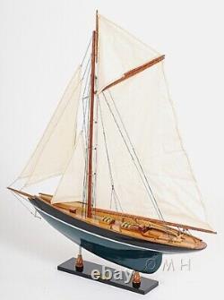 Pen Duick SAILBOAT MODEL Painted Wood Sailing Boat Yacht Display Nautical Decor