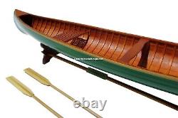 Peterborough Scale Handcrafted Canoe Green 36