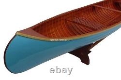 Peterborough Scale Handcrafted Canoe Light Blue 36