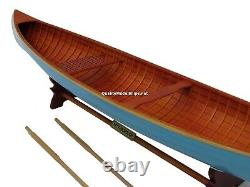 Peterborough Scale Handcrafted Canoe Light Blue 36
