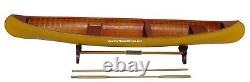 Peterborough Scale Handcrafted Canoe Yellow 36