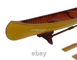 Peterborough Scale Handcrafted Canoe Yellow 36