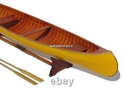 Peterborough Scale Handcrafted Canoe Yellow 36