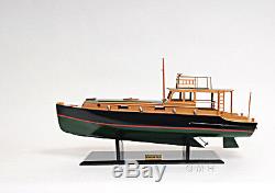 Pilar 28 Painted Quality Fishing Boat Model Ernest Hemingway 1934