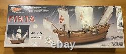 Pinta 1492 Model Boat Kit Mantua Models #755 150 Scale Wood