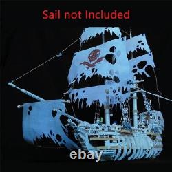 Pirates Boat Model Made of Bones and Rotting Wood 2415 Pcs MOC Build Gift