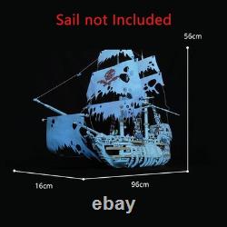 Pirates Boat Model Made of Bones and Rotting Wood 2415 Pcs MOC Build Gift