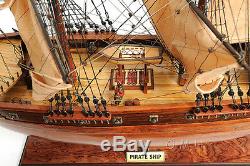 Pirates of Caribbean Tall Ship 37 Wood Model Boat Assembled