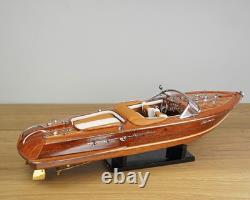 Premium Wooden Ship Model Corporate Gift Nautical Decor Award Ready to Display