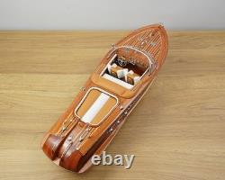 Premium Wooden Ship Model Corporate Gift Nautical Decor Award Ready to Display