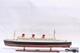 Queen Mary Ship Model With Lights Wooden Model Ship Is For Sale