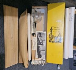 RARE Model Shipways Yacht America Schooner 1851 2029 164 Scale Vintage Yellow