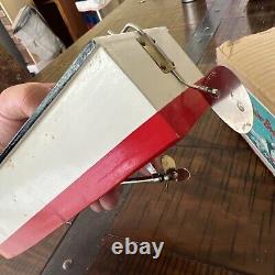 RARE VINTAGE MSK MODEL MOTOR BOAT WOODEN TOY JAPAN With Original Box