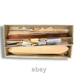 RARE Vintage SCIENTIFIC Robert E Lee WOOD MODEL BOAT SHIP Kit