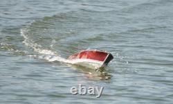 RC Riva Aquarama Speed Boat Wood Model 26.5 Radio Controlled Mahogany Runabout