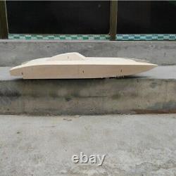 RC Wooden hull unpainted Remote Control Boat Model Hand-assembled Boat Model Kit