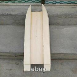RC Wooden hull unpainted Remote Control Boat Model Hand-assembled Boat Model Kit