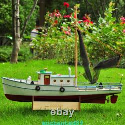RC model fishing boat NAXOS motor yacht FRP Hull and Plywood Boat DIY Kit set