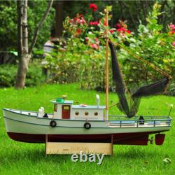 RC model fishing boat NAXOS motor yacht FRP Hull and Plywood Boat DIY Kit set