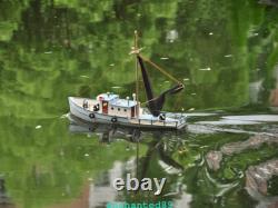 RC model fishing boat NAXOS motor yacht FRP Hull and Plywood Boat DIY Kit set
