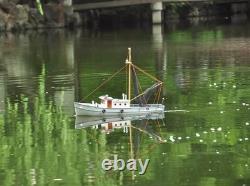 RC model fishing boat NAXOS motor yacht FRP Hull and Plywood Boat DIY Kit set