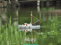 RC model fishing boat NAXOS motor yacht FRP Hull and Plywood Boat DIY Kit set