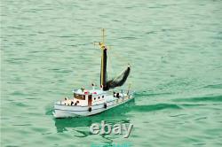 RC model fishing boat NAXOS motor yacht FRP Hull and Plywood Boat DIY Kit set