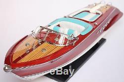 RIVA AQUARAMA BOAT 21 (53cm) Wood Model USA return